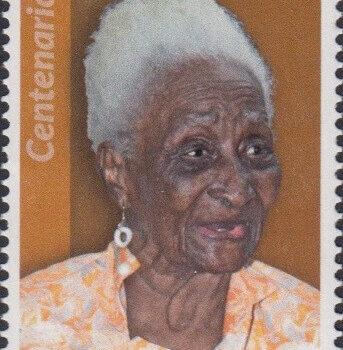 Barbados Centenarians - Barbados 65c Stamp – Iona Viola Griffith