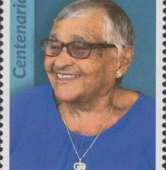 Barbados Centenarians - Barbados 65c Stamp – Helen Lizetta Hutchinson