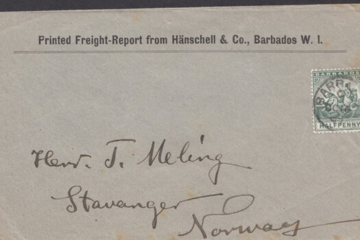 Printed Matter rate to Stavanger, Norway from Barbados