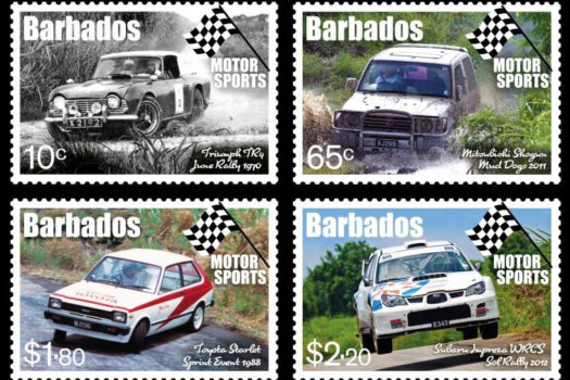 Barbados Motor Sports stamps