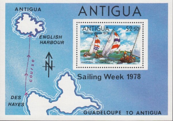 Antigua Sailing week 1978