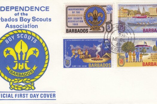 Independence of the Barbados Boy Scouts Association 1969 FDC