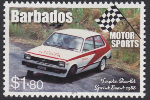 Barbados Motor Sports - $1.80 Toyota Starlet Sprint Event 1988
