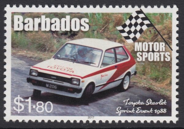 Barbados Motor Sports - $1.80 Toyota Starlet Sprint Event 1988