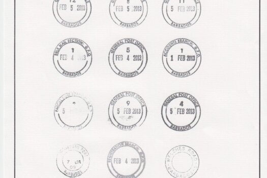 The Post Offices of Barbados 1985 to 2017