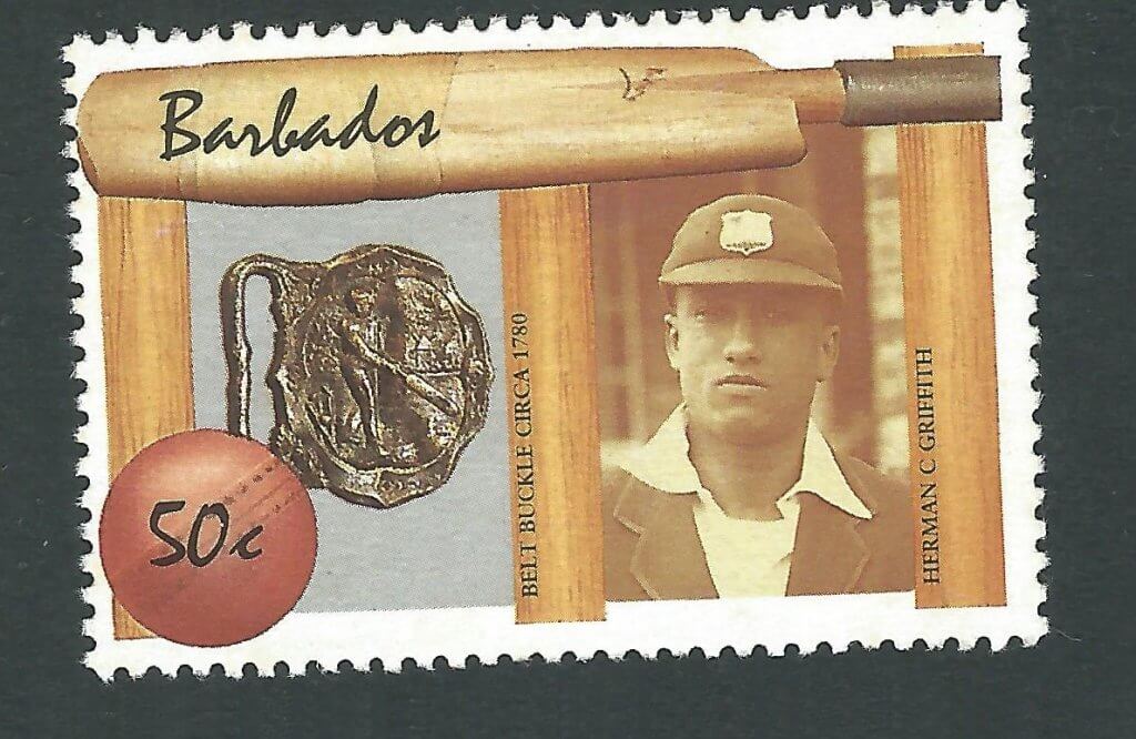 Barbados Cricketer Error - E. Lawson Bartlett instead of Herman C. Griffith