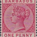 Barbados SG92 Carmine