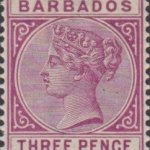 Barbados SG95 3d Deep Purple