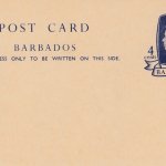 Barbados pre paid postcard QEII 4c