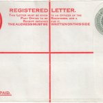 Barbados Registered Letter - QEII 25c