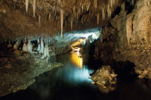 Barbados Stamps Pre Paid Postcard - Harrison's Cave