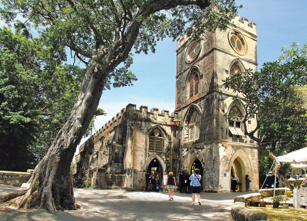 Barbados Stamps Pre Paid Postcard - St. John's Parish Church