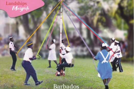 Barbados Stamps Pre Paid Postcard - The Maypole - Actual Card