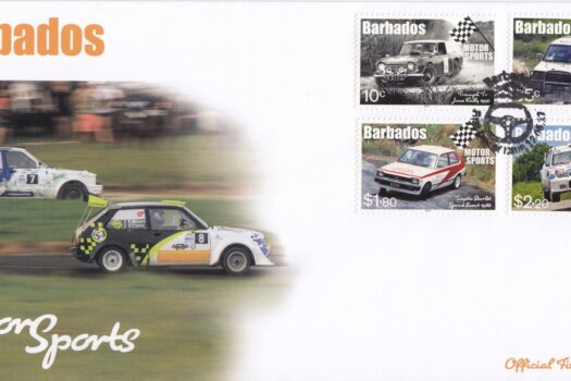 Barbados 2017 Motor SpoBarbados 2017 Motor Sports in barbados FDCrts in barbados FDC