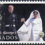 Barbados Royal Wedding 2018 – 10c stamp – Leaving St. George's Chapel