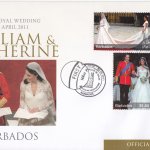 Barbados 2011 Royal Wedding Duke & Duchess of Cambridge FDC