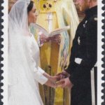 Barbados Royal Wedding 2018 – 65c stamp – Exchange of Vows