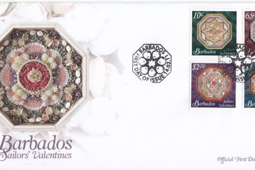 Barbados 2011 Sailors' Valentines' FDC