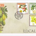 Barbados 2011 Local Fruits FDC - 2