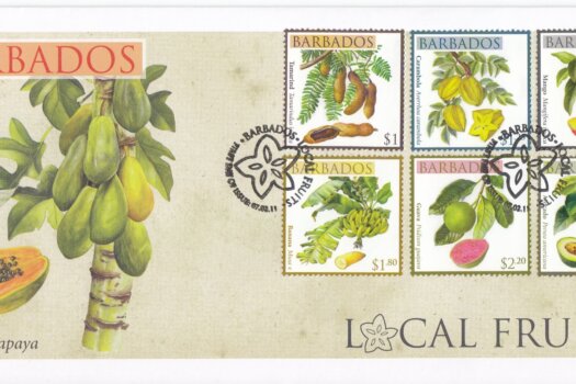 Barbados 2011 Local Fruits FDC - 1