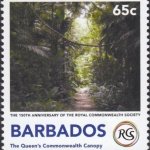 The Queen's Commonwealth Canopy - The Royal Commonwealth Society 2018 | Barbados Stamps