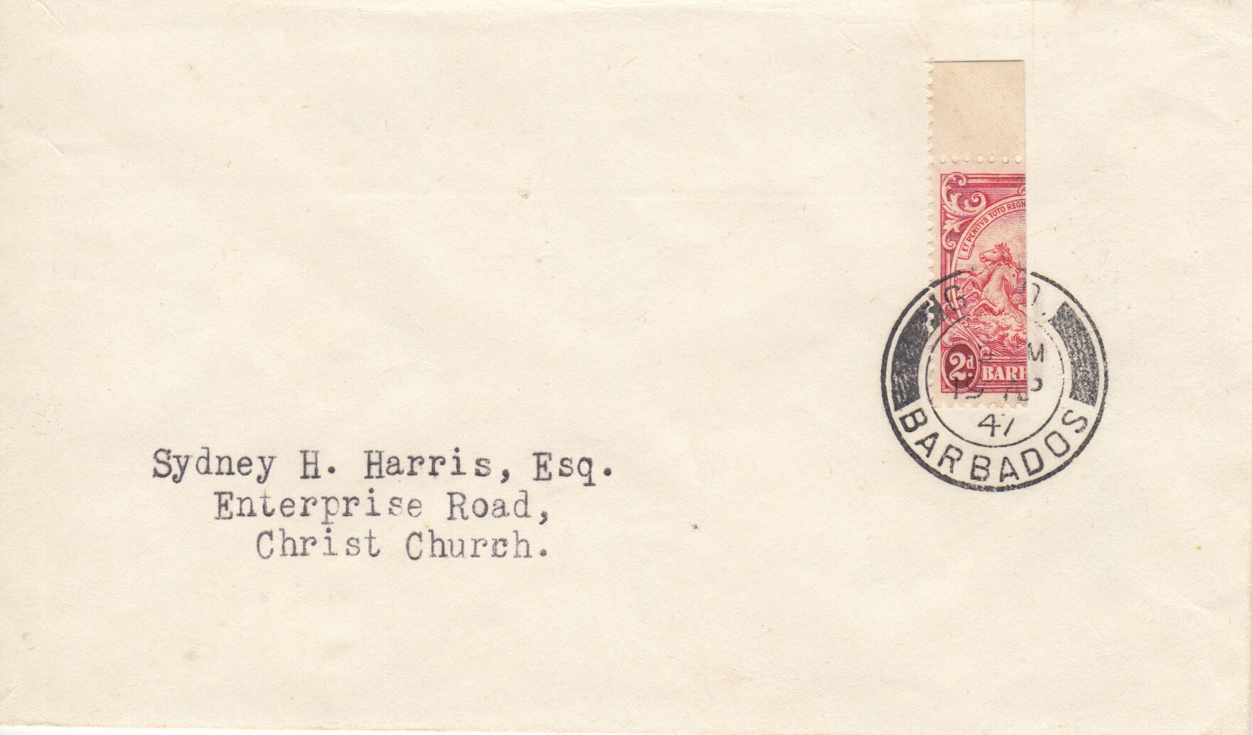 Was this Barbados bisect on cover philatelic? Almost certainly!