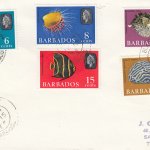 Barbados 1965 Marine Life FDC (2) - plain cover