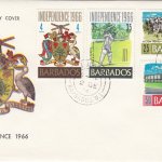 Barbados 1966 Independence FDC - illustrated cover