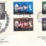 Barbados 1966 Sir Winston Churchill FDC - illustrated cover