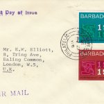 Barbados 1969 ILO FDC - plain cover