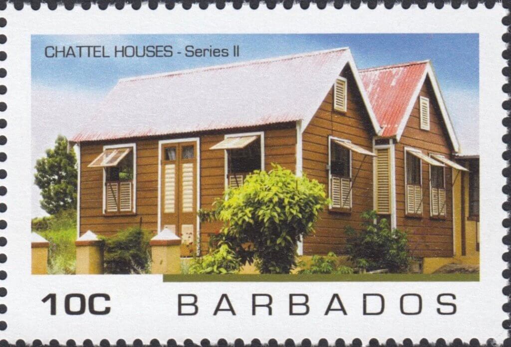 Barbados Chattel Houses 2 2019 – 10c stamp 