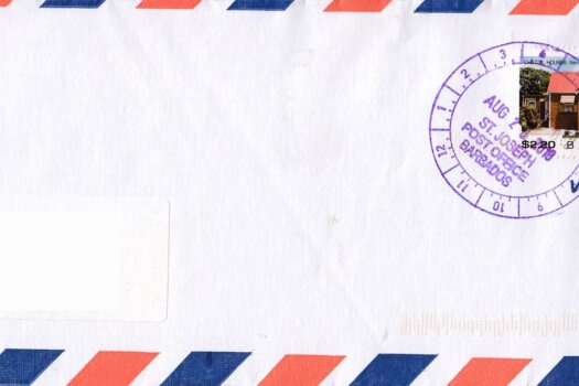 Letter from St Elizabeth Barbados to the UK