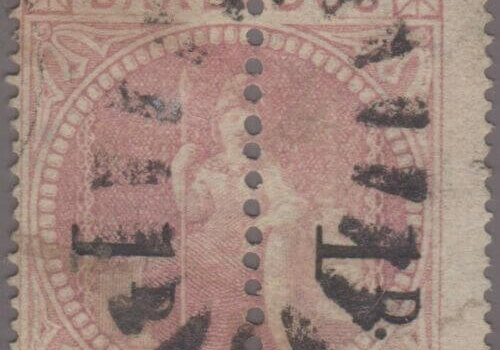 Barbados SG86b Forgery