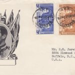 Coronation 1937 Barbados FDC on illustrated cover