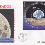 Barbados 1999 30th Anniversary of the First Manned Moon Landing Souvenir Sheet FDC