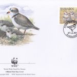 Barbados 1999 Wildlife (Piping Plover) WWF Official FDC 3 of 4