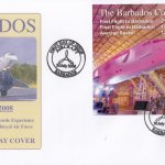 Barbados 2008 Concorde Experience & 90th Anniversary of the RAF Souvenir Sheet FDC