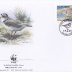 Barbados 1999 Wildlife (Piping Plover) WWF Official FDC 4 of 4