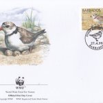 Barbados 1999 Wildlife (Piping Plover) WWF Official FDC 2 of 4