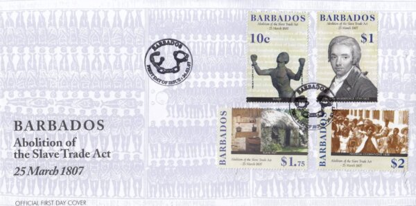 Barbados 2007 Abolition of the Slave Trade Act FDC