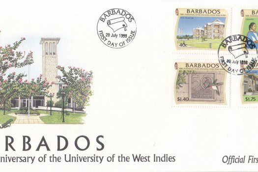 Barbados 1998 50th Anniversary of the University of West Indies FDC