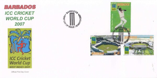 Barbados 2007 ICC Cricket World Cup FDC