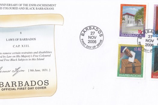 Barbados 2006 175th Anniversary of the Enfranchisement of Free Coloured and Black Barbadians FDC