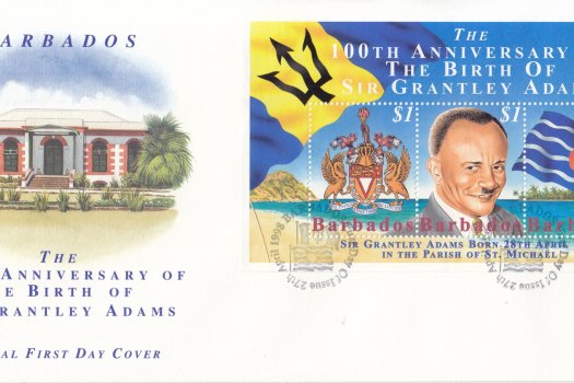 Barbados 1998 100th Anniversary of the Birth of Sir Grantley Adams FDC