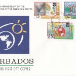 Barbados 1998 50th Anniversary of the Organisation of the American States FDC