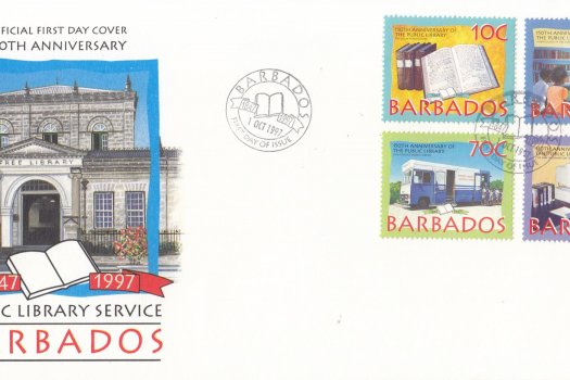 Barbados 1997 150th Anniversary of the Public Library Service FDC