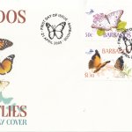 Barbados 2005 Barbados Butterflies FDC