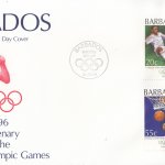 Barbados 1996 Centenary of the Modern Olympic Games FDC