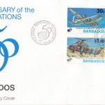 Barbados 1995 50th Anniversary of the United Nations FDC