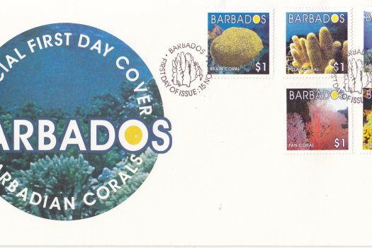 Barbados 2004 Barbadian Corals FDC